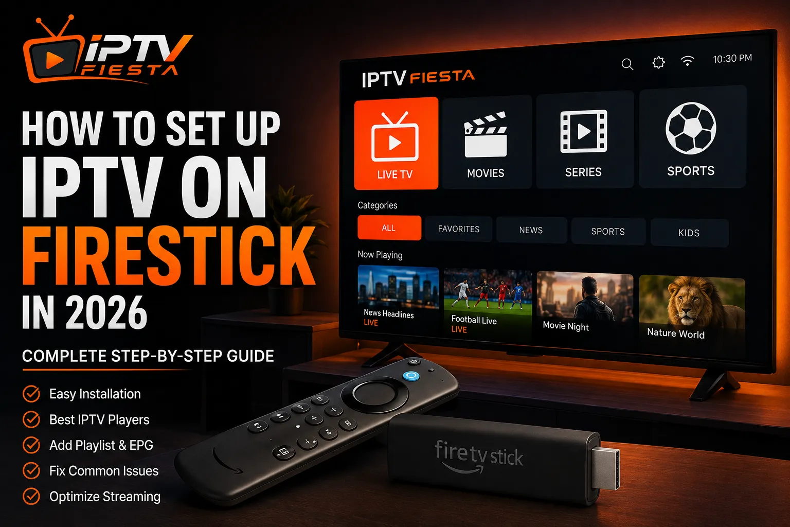 How to Set Up IPTV on Firestick in 2026: Complete Guide